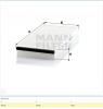 MANN-FILTER CU40110 Фильтр, воздух во внутренном пространстве