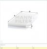 MANN-FILTER CU4594 Фильтр, воздух во внутренном пространстве