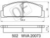 QUATTRO FRENI QF50200 Колодки тормозные дисковые
