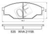 QUATTRO FRENI QF53500 КОЛОДКИ ТОРМОЗНЫЕ FR БЕЗ ДАТЧИКА TOYOTA, VW