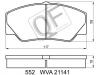 QUATTRO FRENI QF55200 КОЛОДКИ ТОРМОЗНЫЕ FR БЕЗ ДАТЧИКА