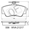 QUATTRO FRENI QF55600 КОЛОДКИ ТОРМОЗНЫЕ FR БЕЗ ДАТЧИКА VOLVO