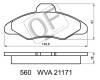 QUATTRO FRENI QF56000 Колодки тормозные дисковые