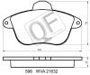 QUATTRO FRENI QF59600 КОЛОДКИ ТОРМОЗНЫЕ FR БЕЗ ДАТЧИКА CITROEN, PEUGEOT, RENAULT