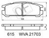 QUATTRO FRENI QF61500 Колодки тормозные дисковые