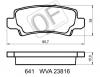 QUATTRO FRENI QF64100 КОЛОДКИ ТОРМОЗНЫЕ RR БЕЗ ДАТЧИКА TOYOTA COROLLA