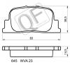 QUATTRO FRENI QF64500 Колодки тормозные дисковые