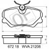 QUATTRO FRENI QF67200 Колодки тормозные дисковые
