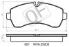 QUATTRO FRENI QF68100 КОЛОДКИ ТОРМОЗНЫЕ FR БЕЗ ДАТЧИКА МВ SPRINTER II (906) 509,511,515,518(2006-), VW CRAFTER 30-35(2E),3