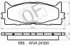 QUATTRO FRENI QF68800 Колодки тормозные fr toyota camry 40