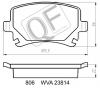 QUATTRO FRENI QF80600 Колодки тормозные rr без датчика skoda octavia superb audi 331ttvw caddygolf vvipassat vi t