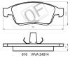 QUATTRO FRENI QF81600 КОЛОДКИ ТОРМОЗНЫЕ FR БЕЗ ДАТЧИКА RENAULT FLUENCE, MEGAN III, SCENIC III, DACIA DUSTER