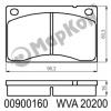 MARKON 00900160 КОЛОДКИ ТОРМОЗНЫЕ
