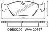 MARKON 04600200 Колодки тормозные FR без датчика