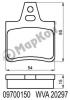 MARKON 09700150 Колодки тормозные задние дисковые к-т