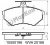 MARKON 10500196 КОЛОДКИ ТОРМОЗНЫЕ