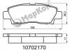 MARKON 10702170 КОЛОДКИ ТОРМОЗНЫЕ