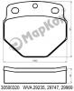 MARKON 30500320 Колодки тормозные fr
