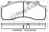 MARKON 31000300 КОЛОДКИ ТОРМОЗНЫЕ FR RR