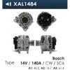 DEXEL XAL1484 Генератор 14V/140A/CW