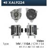DEXEL XAL9224 Генератор 14V/110A