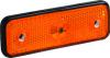 FRISTOM FT-004ZLED Контурный диодный фонарь жёлтого цвета типа LED с проводом  2x0,75 мм? с универсальным напряжением – работа в диапазоне 12В- 30В