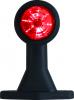FRISTOM FT-009BLED Контурно-габаритный фонарь LED на прямой длинной резиновой ножке с проводом, с универсальным напряжением – работа в диапазоне 12В- 30В