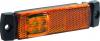FRISTOM FT-018ZLED Контурный диодный фонарь жёлтого цвета типа LED с проводом  2x0,75 мм? с универсальным напряжением – работа в диапазоне 12В- 30В