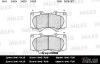 MILES E100046 Колодки передние (TOYOTA LAND CRUISER 120, PRADO 150, MITSUBISHI PAJERO IV) E100046