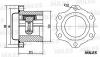 MILES GA10025 ШРУС SKODA FABIA/VW GOLF/POLO/BORA 1.4-2.3 98- внутр. GA10025