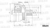 MILES GA20036 ШРУС AUDI A4/A6/A8/VW PASSAT/SKODA SUPERB 1.9TDI-2.8 94-05 нар. GA20036