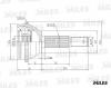 MILES GA20124 ШРУС FORD TRANSIT 00-06 нар.(ABS) GA20124