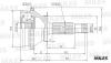 MILES GA20173 ШРУС HYUNDAI TRAJET 99-01 нар.(ABS) GA20173