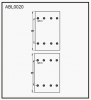 ALLIED NIPPON ABL0020 Накладки тормозные