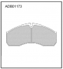 ALLIED NIPPON ADB01173 Колодки передние