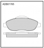 ALLIED NIPPON ADB01765 Колодки передние