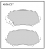 ALLIED NIPPON ADB02007 Колодки передние
