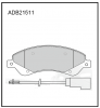 ALLIED NIPPON ADB21511 Колодки передние