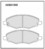 ALLIED NIPPON ADB31508 Колодки передние