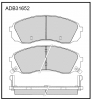 ALLIED NIPPON ADB31652 Колодки передние