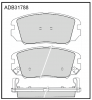 ALLIED NIPPON ADB31788 Колодки передние