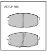 ALLIED NIPPON ADB31798 Колодки дисковые