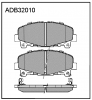 ALLIED NIPPON ADB32010 Колодки передние