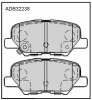 ALLIED NIPPON ADB32238 Колодки тормозные дисковые | зад |