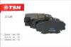 TSN 2124 КОЛОДКИ ДИСКОВОГО ТОРМОЗА