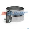 AUGER 56454 Хомут гофры глушителя Volvo на 2 болта конус d=110 D=115 h=70