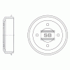 SANGSIN SD1003 Барабан тормозной