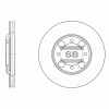 SANGSIN SD1014 Диск тормозной
