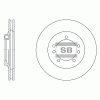 SANGSIN SD1027 Диск тормозной