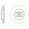 SANGSIN SD1031 Диск тормозной